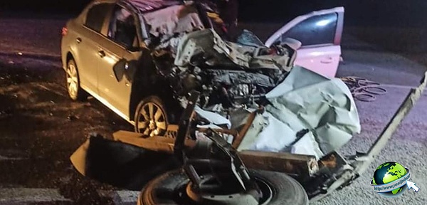 Trafik Kazası : Suriye Uyruklu Bir Kişi Ağır Yaralandı