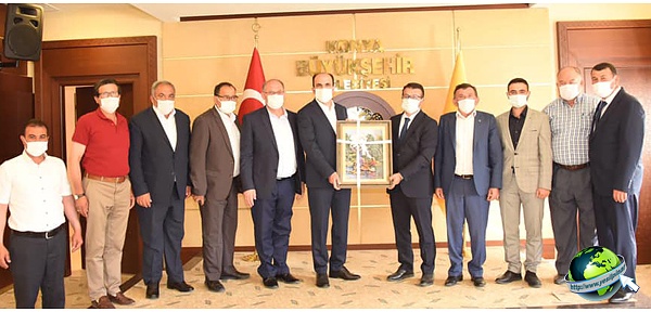 Konya Büyükşehir Belediye Başkanımız Uğur İbrahim Altay’a Teşekür Ziyareti