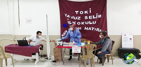 Toki Yavuz Selim ilkokulunda Kan Bağışı kampanyası Düzenlendi