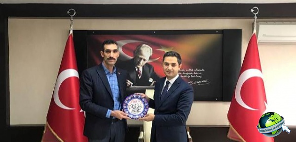 Hotamış Türkmen Ocağı Derneği Yönetim Kurulu Kaymakam Murat ve Başkan Yaka’yı Ziyaret Ettiler
