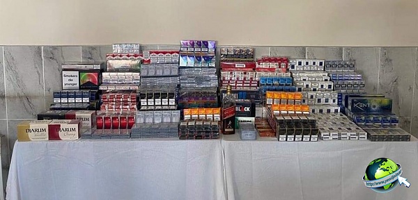 Karapınar’da 2763 paket kaçak sigara ele geçirildi